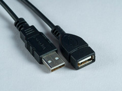 USB2.0 A plug to A Receptacle