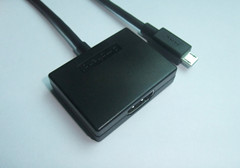 Micro-B Plug to HDMI Receptacle Active