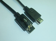 HDMI A Plug to A Plug W/Screw